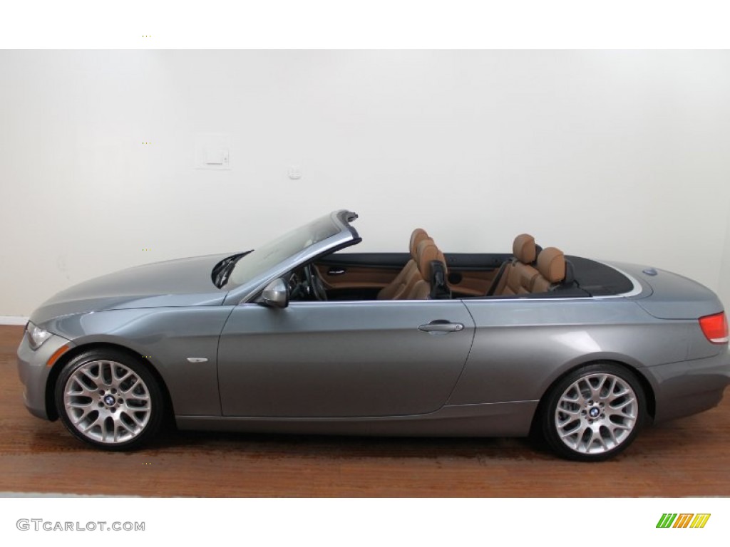 2010 3 Series 328i Convertible - Space Gray Metallic / Saddle Brown Dakota Leather photo #11