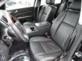 2010 Cadillac STS Ebony Interior Front Seat Photo