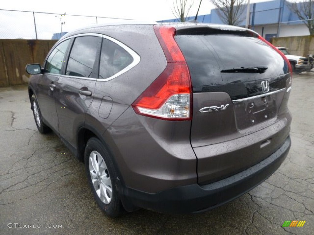 2013 CR-V EX-L AWD - Urban Titanium Metallic / Beige photo #2