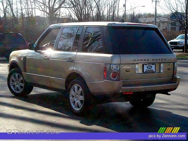 2006 Range Rover HSE - Maya Gold Metallic / Sand/Jet photo #2