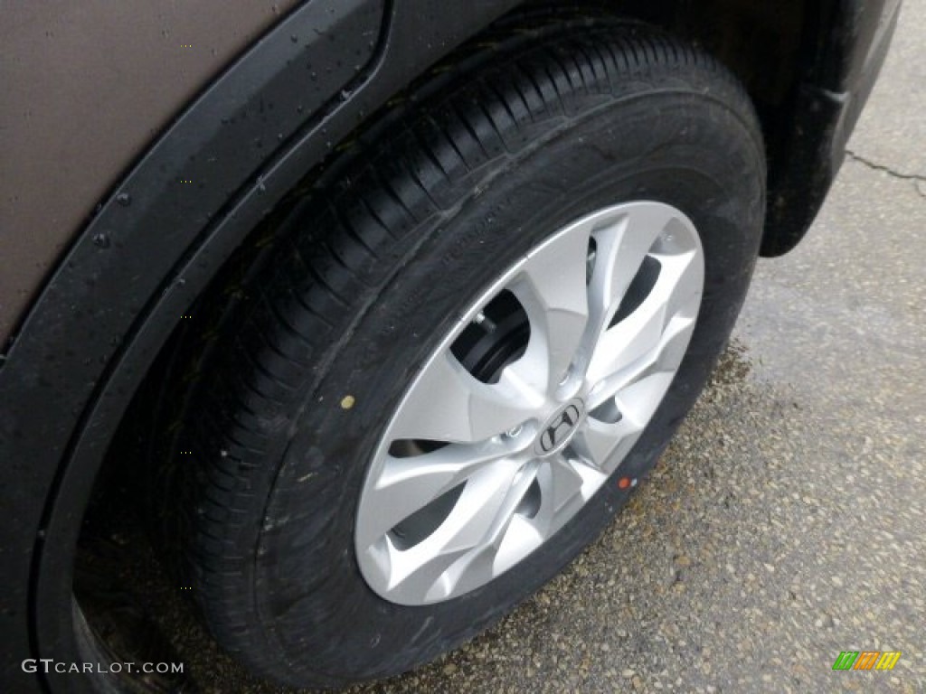 2013 CR-V EX-L AWD - Urban Titanium Metallic / Beige photo #9