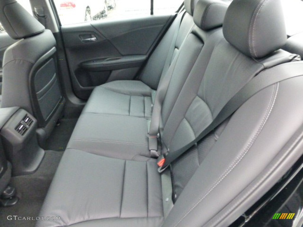 2013 Honda Accord EX-L Sedan Rear Seat Photo #77409829