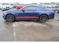 Kona Blue Metallic 2011 Ford Mustang Shelby GT500 SVT Performance Package Coupe Exterior