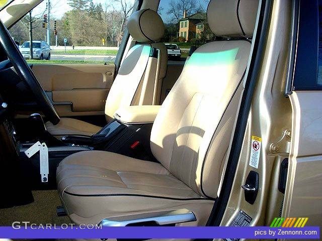 2006 Range Rover HSE - Maya Gold Metallic / Sand/Jet photo #3