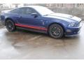 2011 Kona Blue Metallic Ford Mustang Shelby GT500 SVT Performance Package Coupe  photo #9