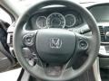Black 2013 Honda Accord EX-L Sedan Steering Wheel