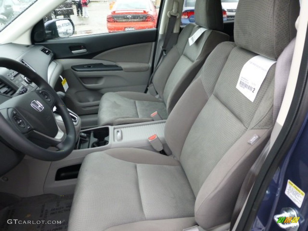 Gray Interior 2013 Honda CR-V EX AWD Photo #77410197