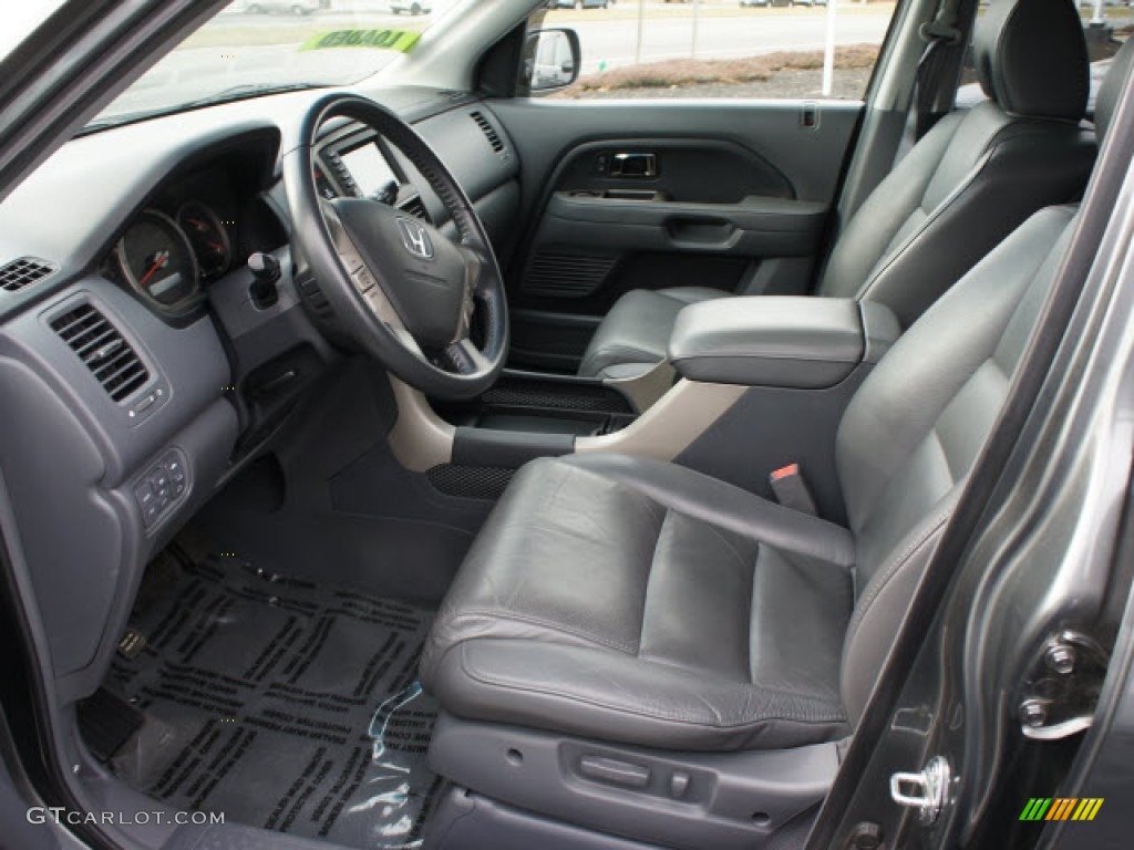 2008 Honda Pilot EX-L 4WD Front Seat Photo #77410292