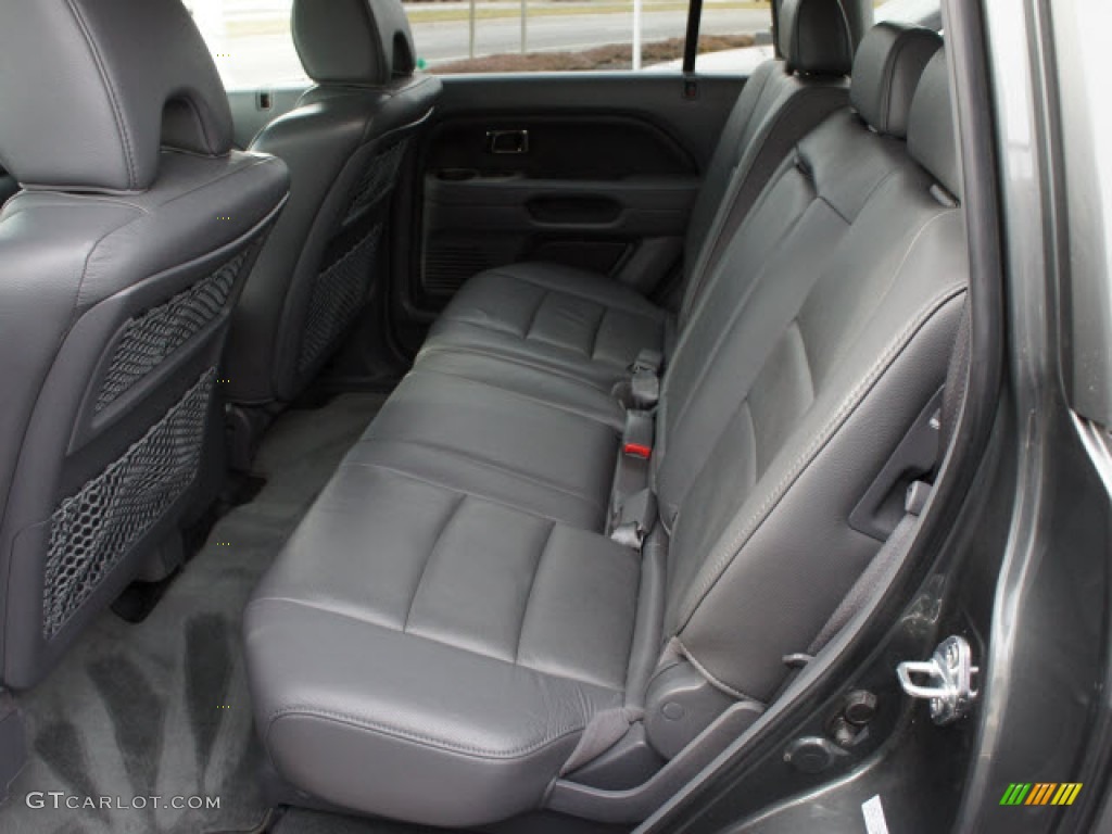 2008 Honda Pilot EX-L 4WD Rear Seat Photo #77410388