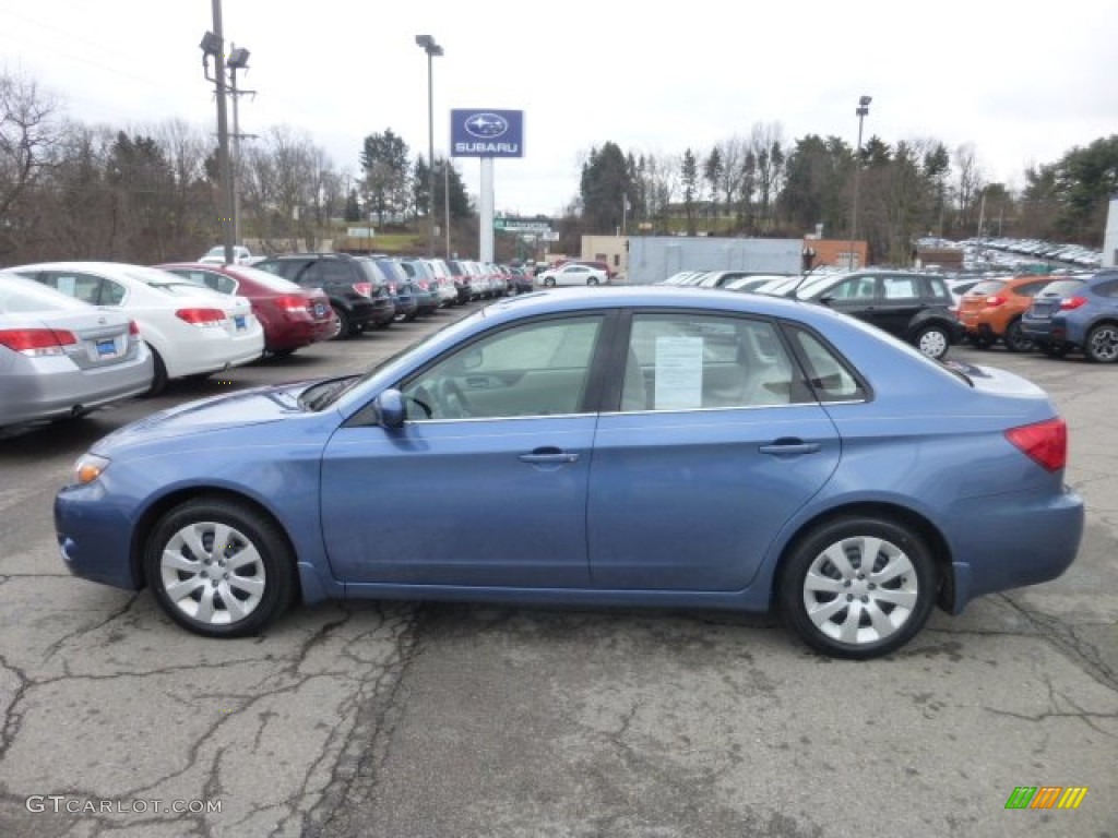 Newport Blue Pearl 2010 Subaru Impreza 2.5i Sedan Exterior Photo #77411083