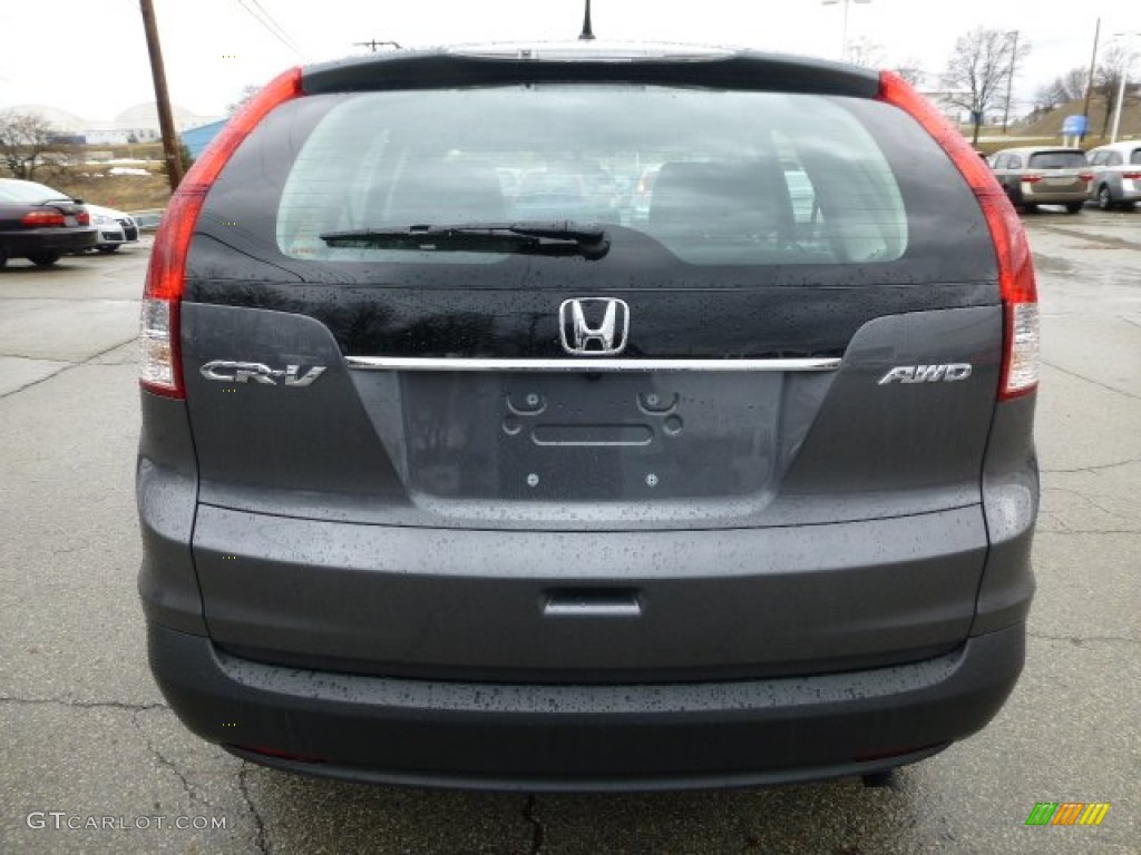 2013 CR-V LX AWD - Polished Metal Metallic / Gray photo #3