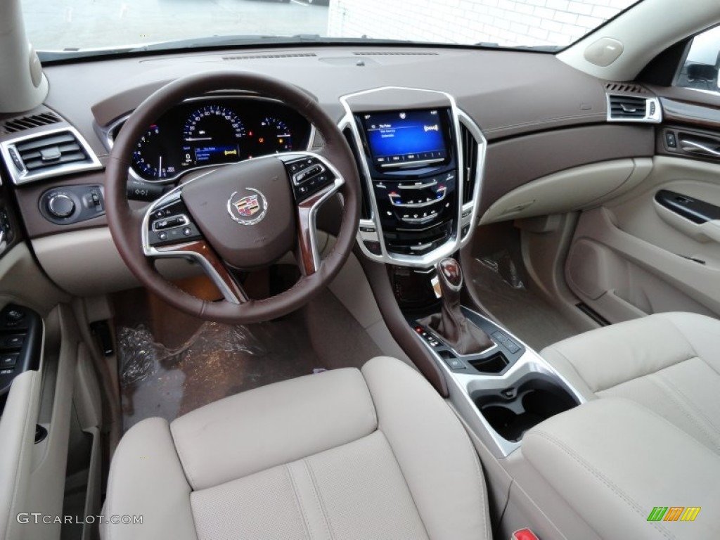 Shale/Brownstone Interior 2013 Cadillac SRX Luxury FWD Photo #77411454