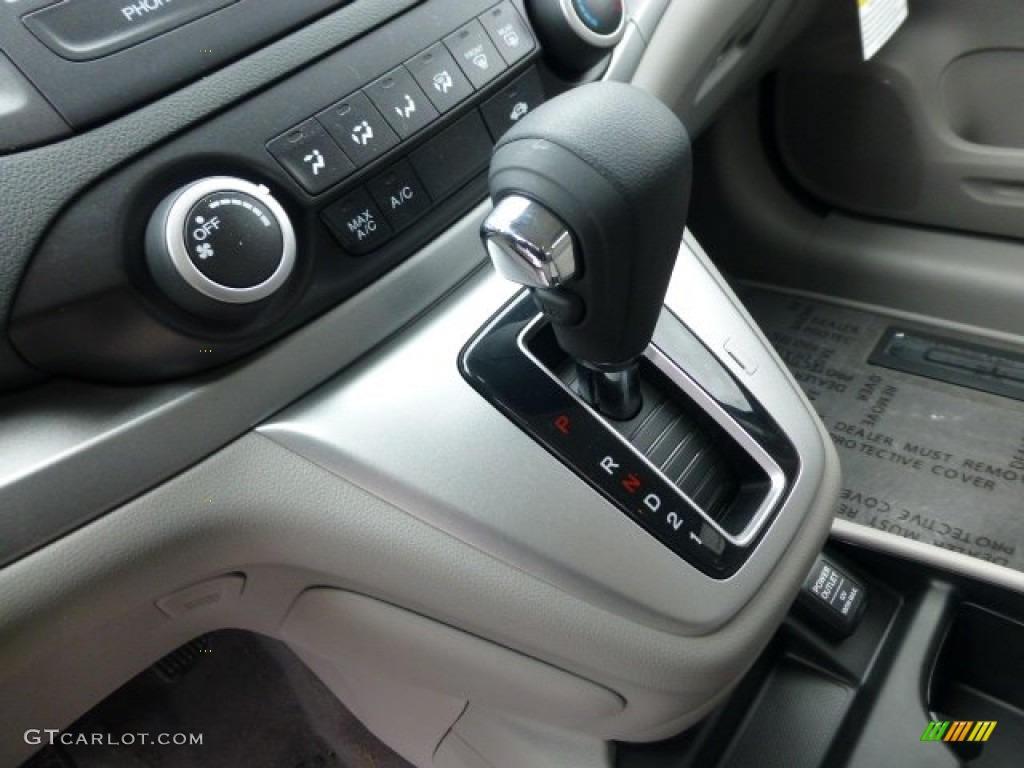 2013 CR-V LX AWD - Polished Metal Metallic / Gray photo #16