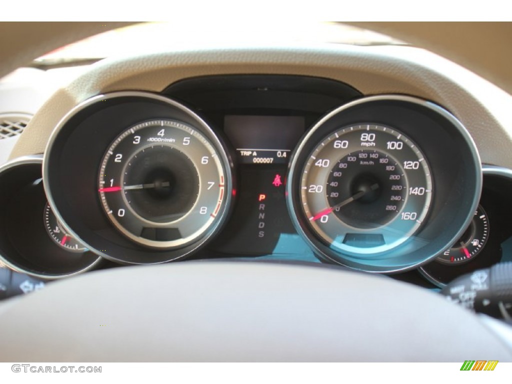 2013 Acura MDX SH-AWD Gauges Photo #77411880