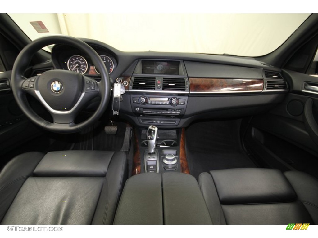 2008 BMW X5 3.0si Black Dashboard Photo #77411952