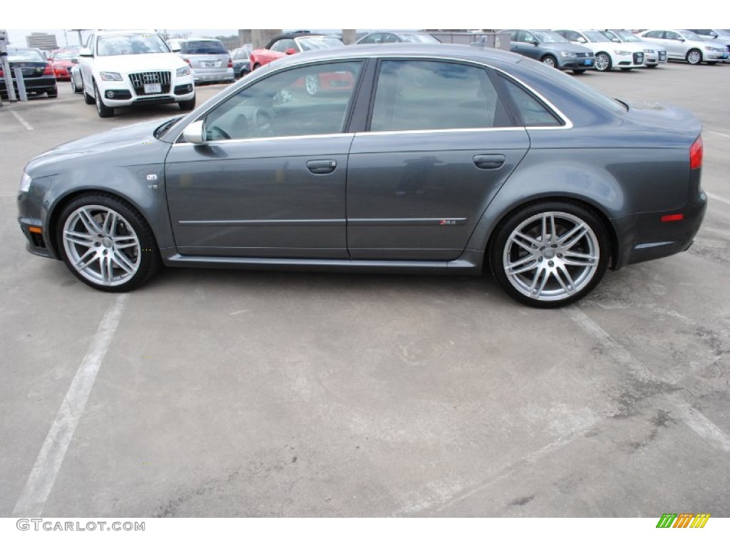 Daytona Grey Pearl Effect 2007 Audi RS4 4.2 quattro Sedan Exterior Photo #77412039