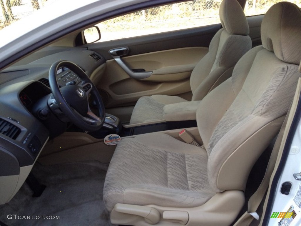 2007 Honda Civic EX Coupe Front Seat Photo #77412270