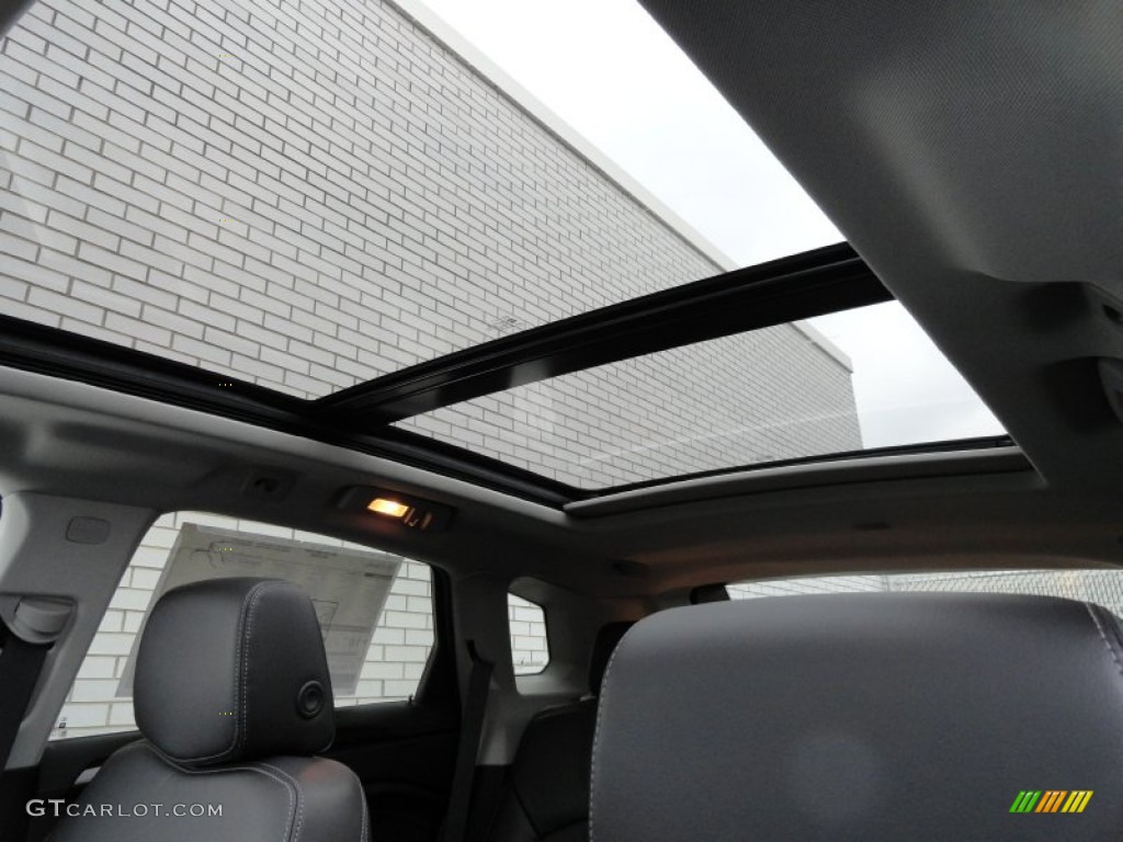 2013 SRX Luxury AWD - Gray Flannel Metallic / Ebony/Ebony photo #14