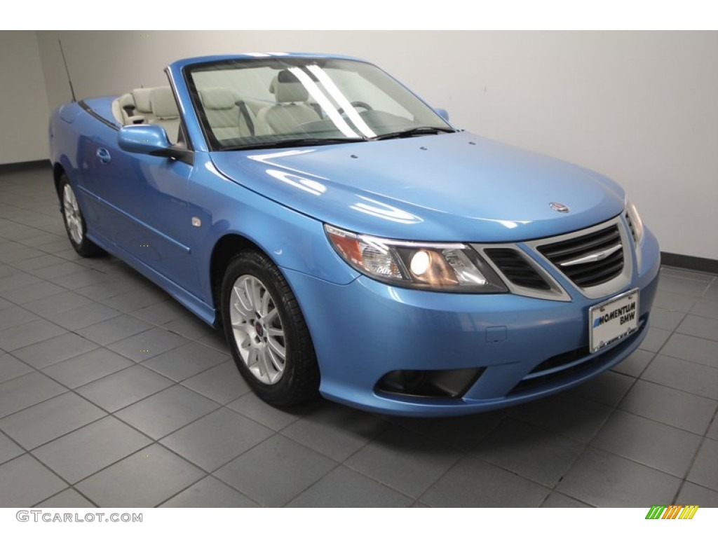 Ice Blue Metallic Saab 9-3