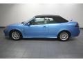 Ice Blue Metallic 2008 Saab 9-3 2.0T Convertible Exterior