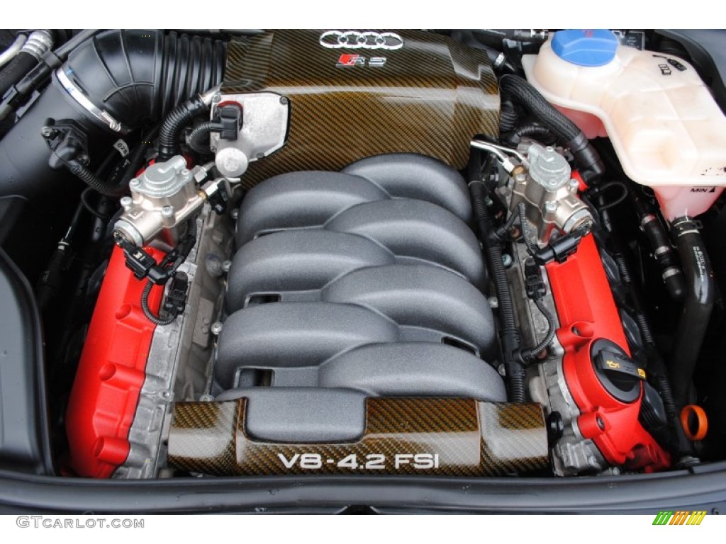 2007 Audi RS4 4.2 quattro Sedan 4.2 Liter FSI DOHC 32-Valve VVT V8 Engine Photo #77413173