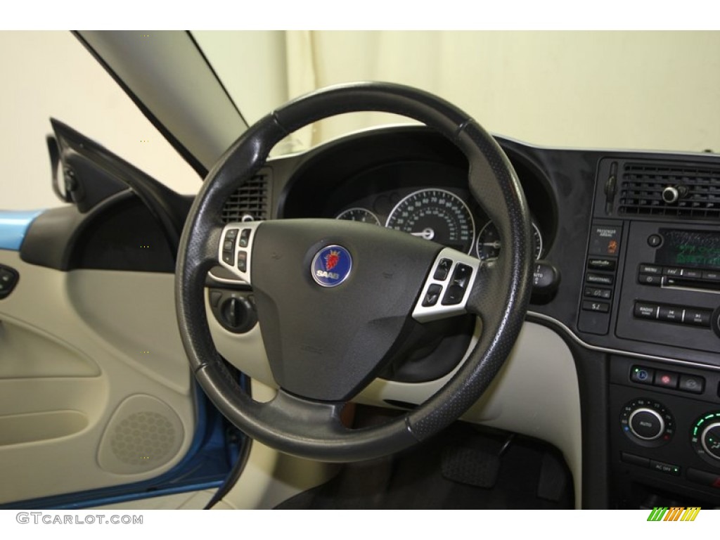 2008 Saab 9-3 2.0T Convertible Steering Wheel Photos