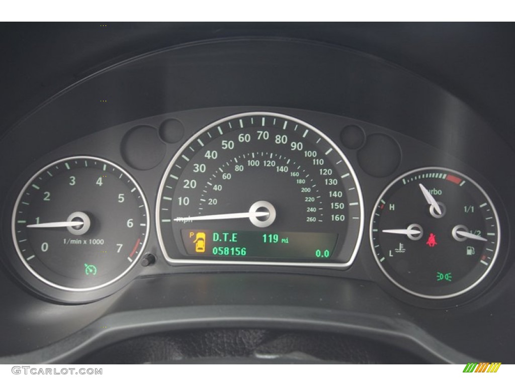 2008 Saab 9-3 2.0T Convertible Gauges Photo #77413485