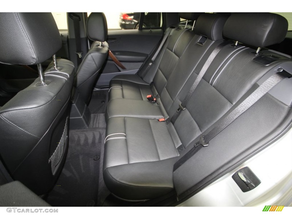 Black Interior 2004 BMW X3 3.0i Photo #77413740