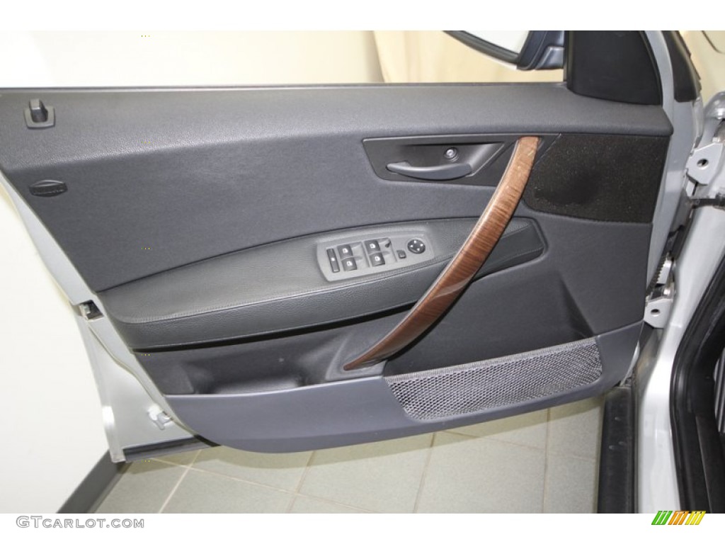 2004 BMW X3 3.0i Black Door Panel Photo #77413758