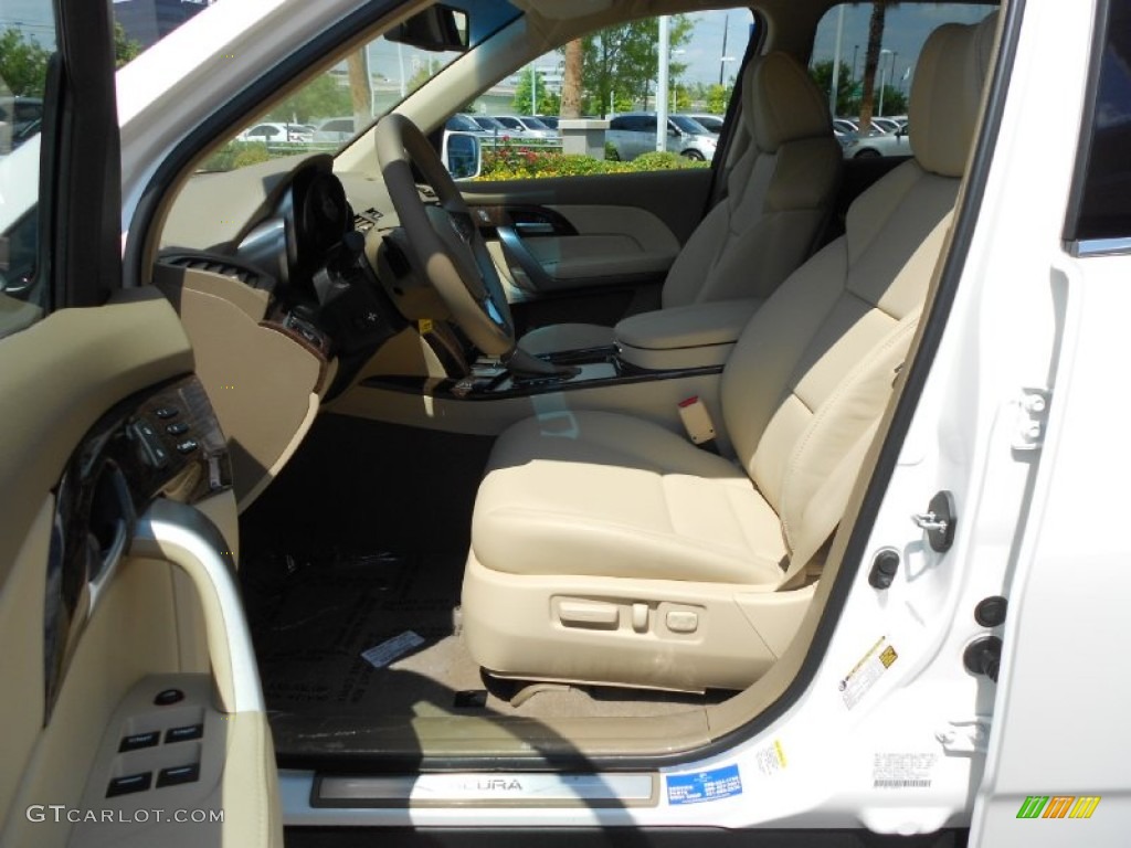 Parchment Interior 2013 Acura MDX SH-AWD Photo #77413872