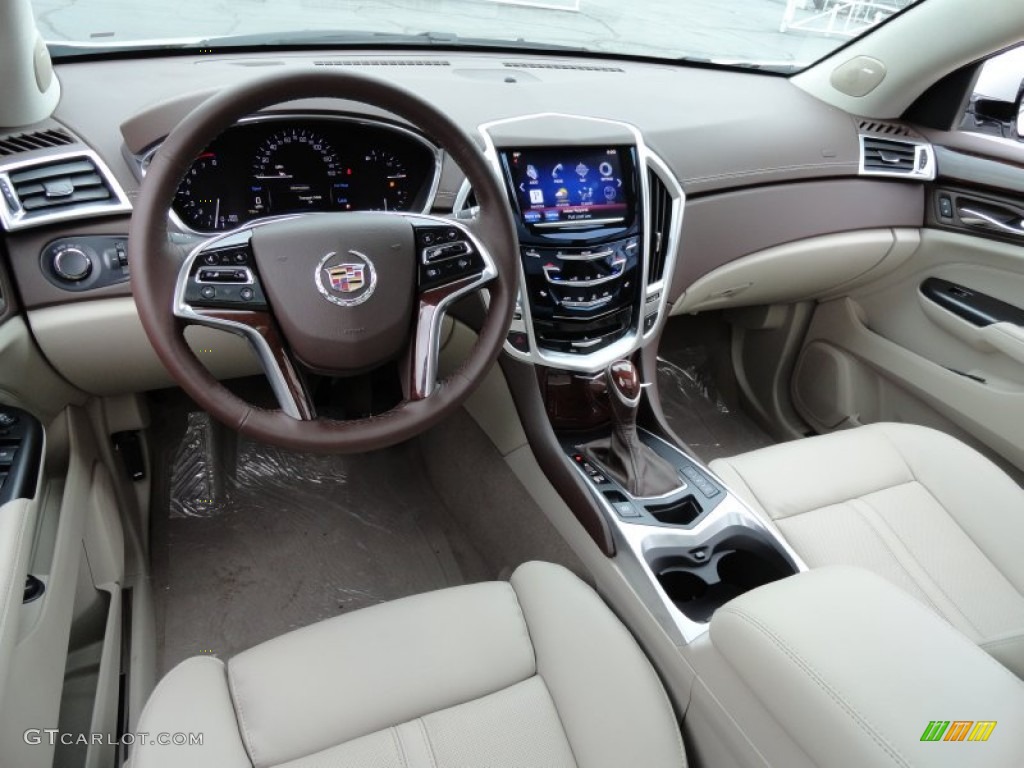 Shale/Brownstone Interior 2013 Cadillac SRX Luxury AWD Photo #77413902