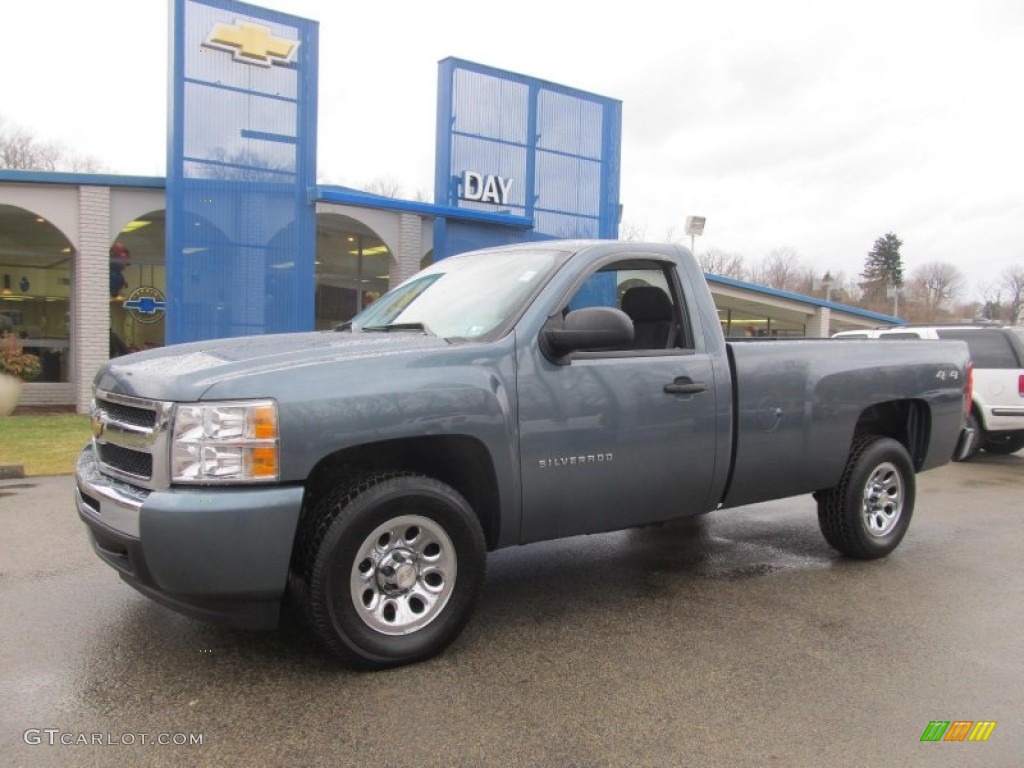 Blue Granite Metallic Chevrolet Silverado 1500