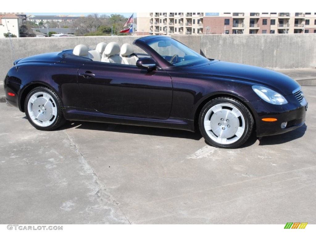 Twilight Amethyst Pearl 2003 Lexus SC 430 Exterior Photo #77414346