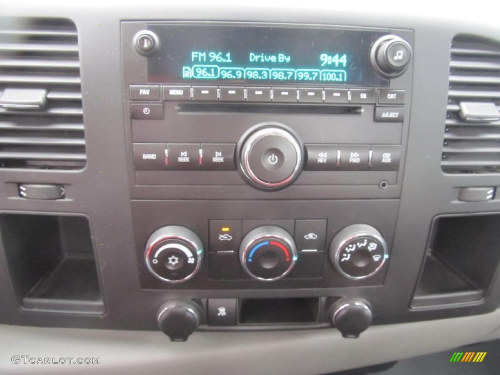 2011 Silverado 1500 Regular Cab 4x4 - Blue Granite Metallic / Dark Titanium photo #18