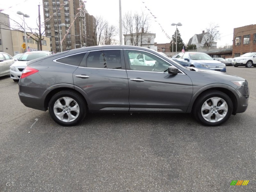 Polished Metal Metallic 2010 Honda Accord Crosstour EX-L 4WD Exterior Photo #77414568