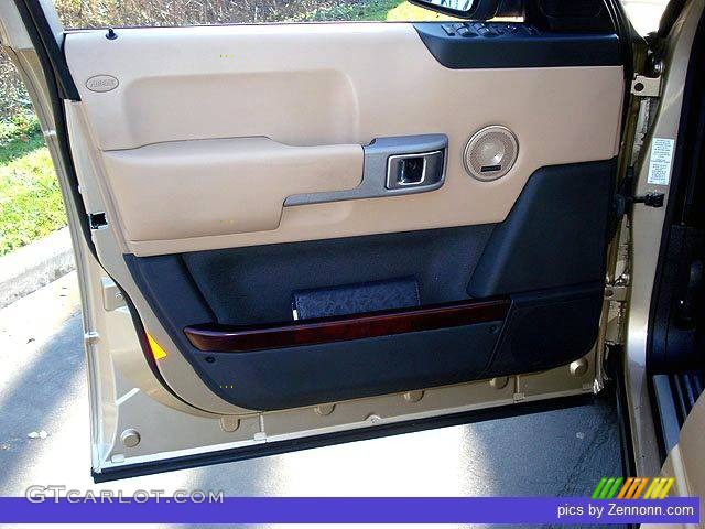 2006 Range Rover HSE - Maya Gold Metallic / Sand/Jet photo #13