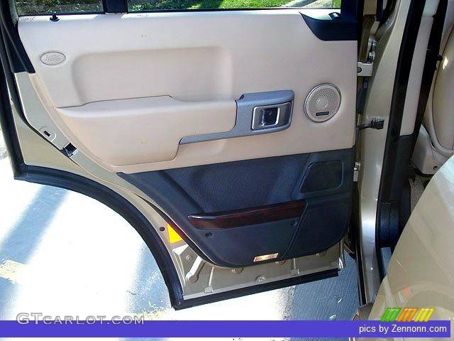 2006 Range Rover HSE - Maya Gold Metallic / Sand/Jet photo #14