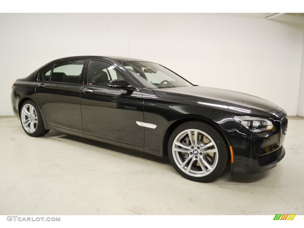 2013 7 Series 750Li Sedan - Black Sapphire Metallic / Black photo #2