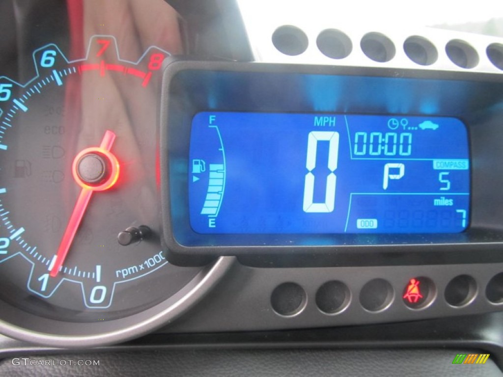 2013 Chevrolet Sonic LT Sedan Gauges Photo #77415587