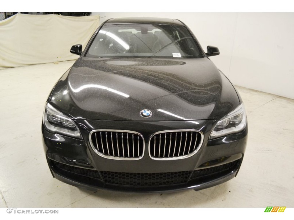 2013 7 Series 750Li Sedan - Black Sapphire Metallic / Black photo #4