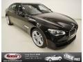 2013 Jet Black BMW 7 Series 740i Sedan  photo #1