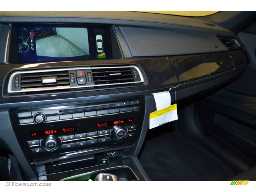 2013 7 Series 740i Sedan - Dark Graphite Metallic II / Black photo #9
