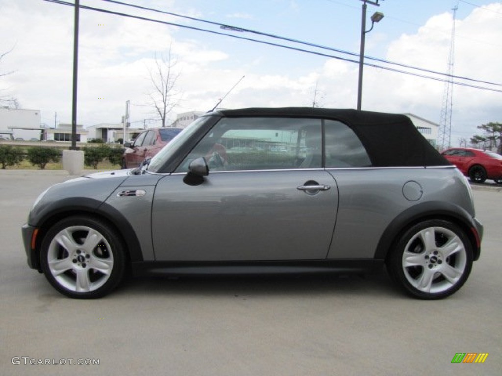 Dark Silver Metallic 2006 Mini Cooper S Convertible Exterior Photo #77417394