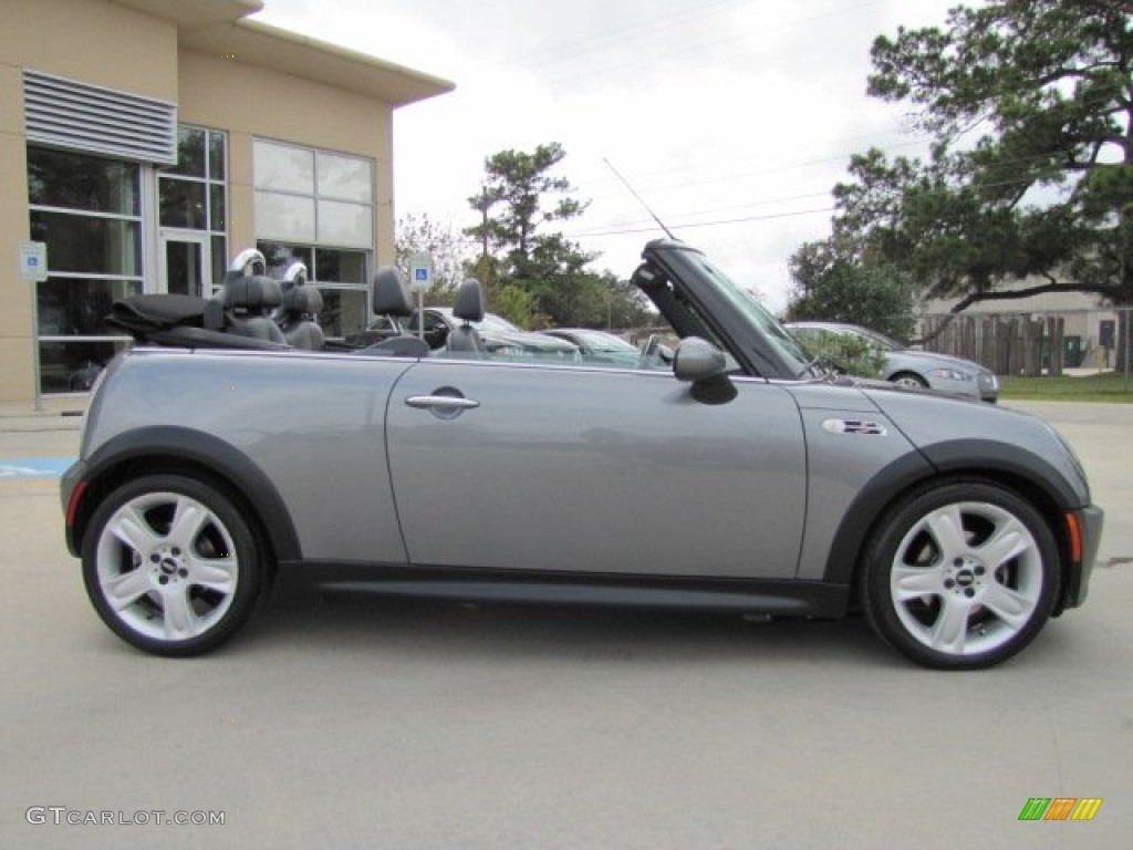 Dark Silver Metallic 2006 Mini Cooper S Convertible Exterior Photo #77417499