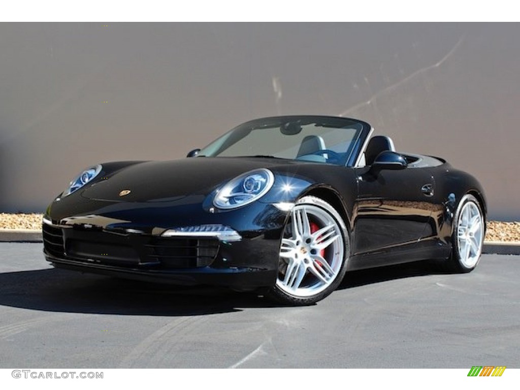 Black 2012 Porsche New 911 Carrera S Cabriolet Exterior Photo #77417582