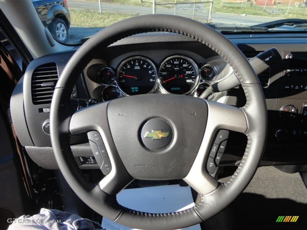 2013 Silverado 1500 LT Crew Cab 4x4 - Black / Ebony photo #11