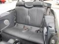 2006 Mini Cooper Panther Black Interior Rear Seat Photo