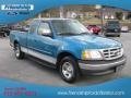 1999 Island Blue Metallic Ford F150 XLT Extended Cab  photo #5