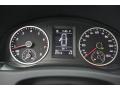 2010 Volkswagen Tiguan Charcoal Interior Gauges Photo