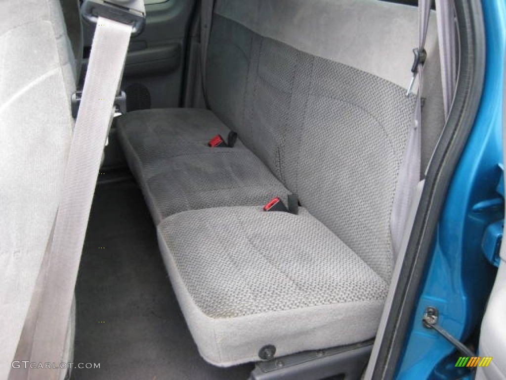 1999 F150 XLT Extended Cab - Island Blue Metallic / Medium Graphite photo #17